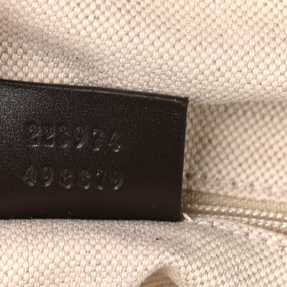 Gucci Monogram Medium Sukey Boston Bag Brown 7 of 10