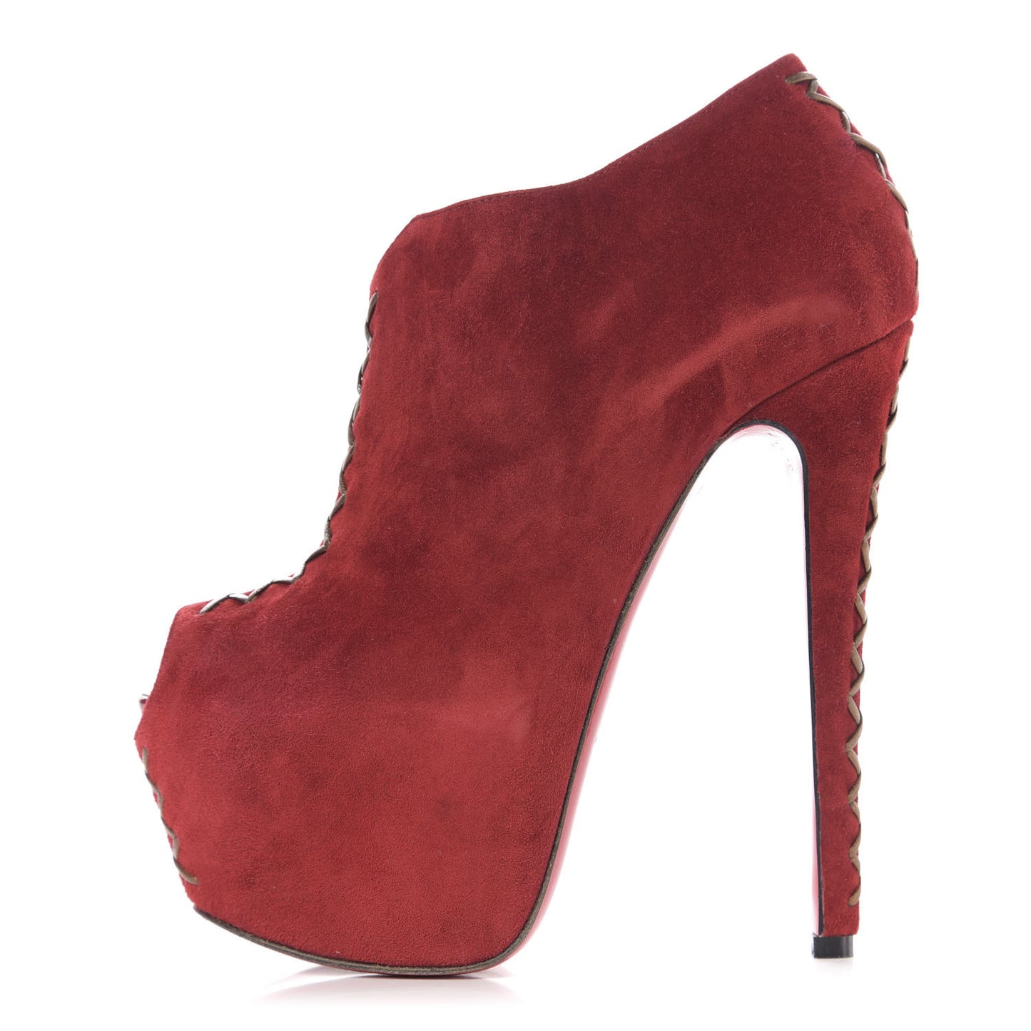 Veau Velours Recouzetta 160 Booties 37.5 Oeillet