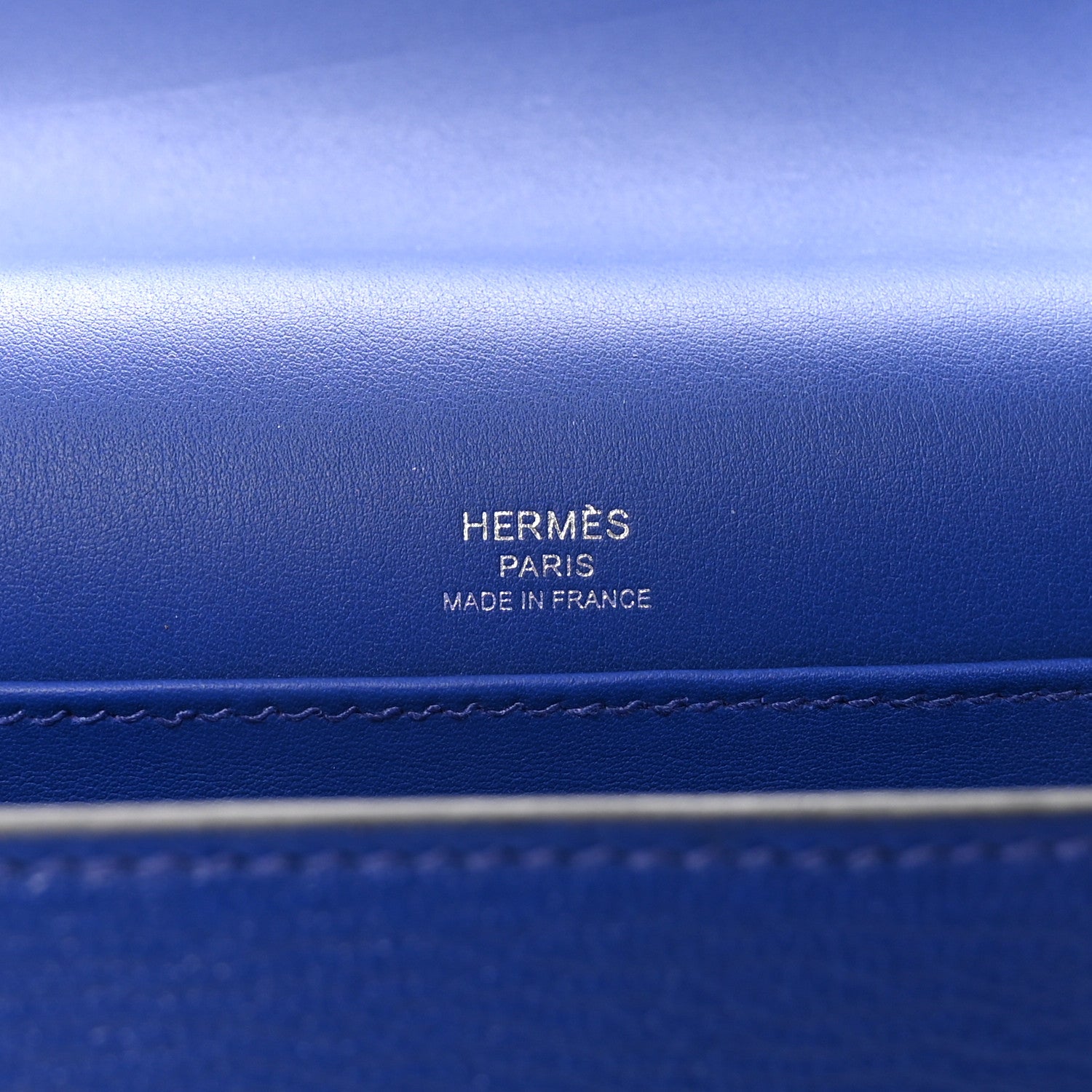 Hermes Chevre Mysore Geta Bleu Electrique 6 of 10