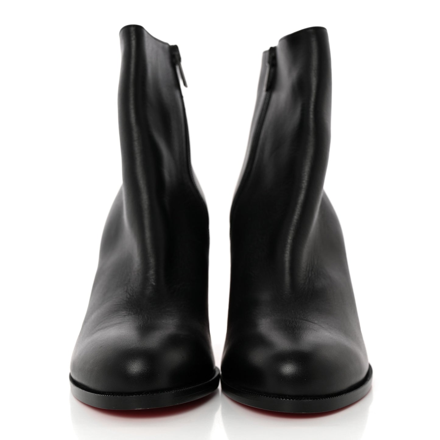 Calfskin Adox 85 Ankle Boots 40 Black