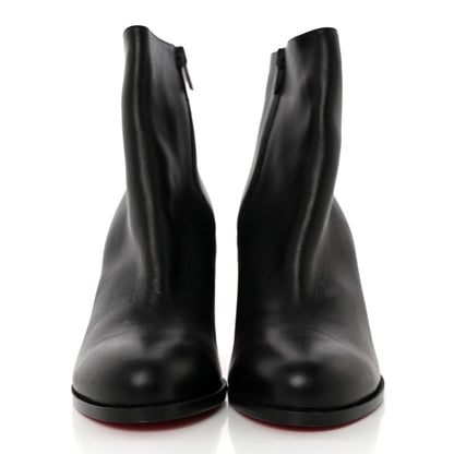Christian Louboutin Calfskin Adox 85 Ankle Boots 40 Black 2 of 10
