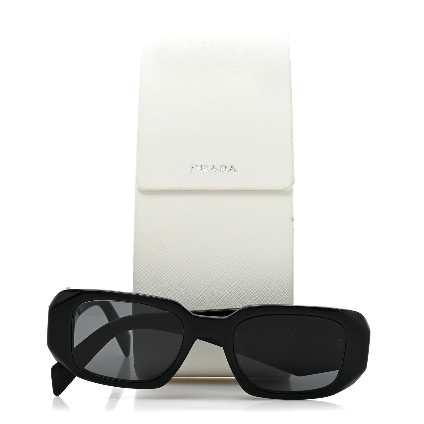 Acetate Symbole Sunglasses SPR 17W Black