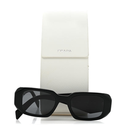 Prada Acetate Symbole Sunglasses SPR 17W Black 9 of 9