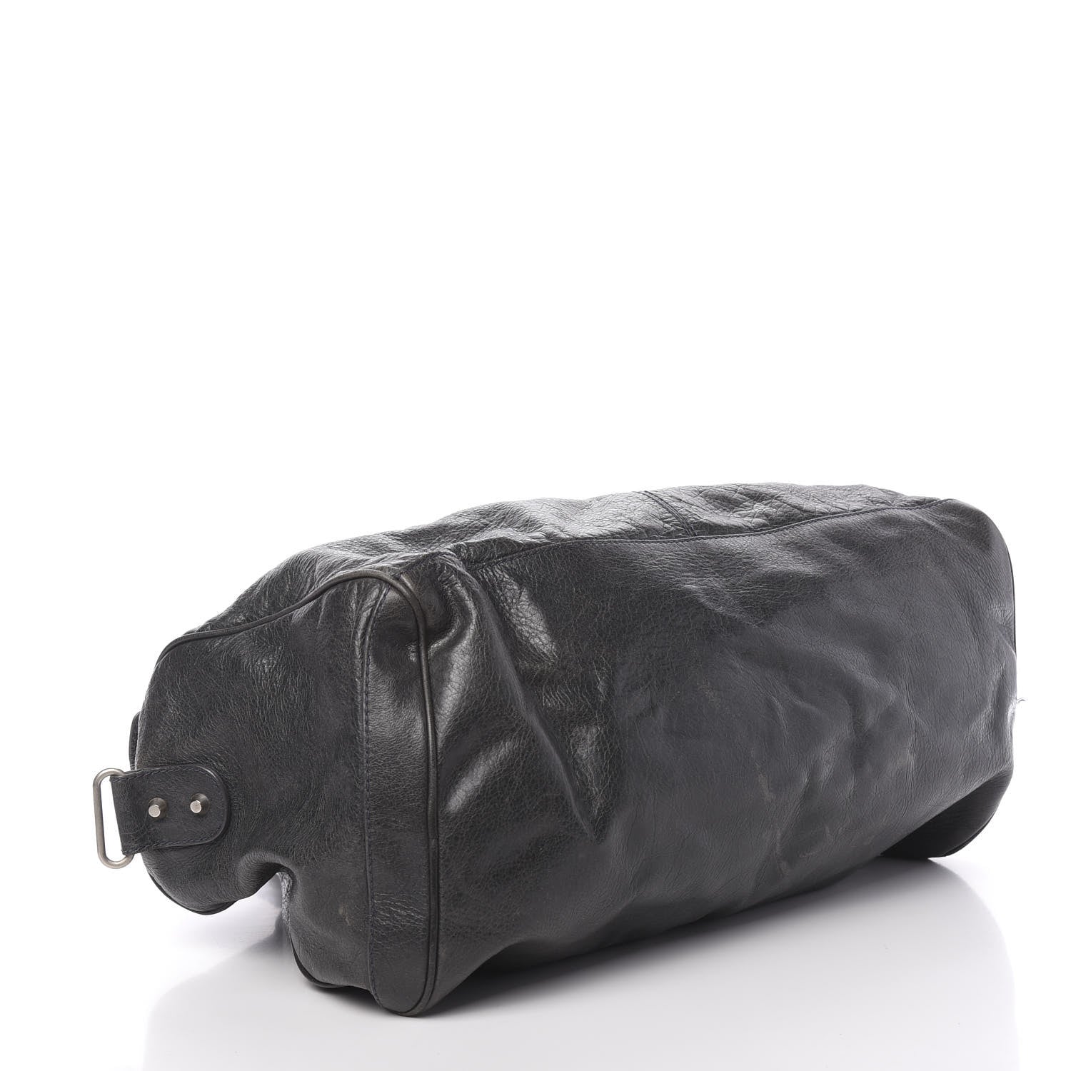 Balenciaga Agneau Classic Hardware Small Squash Duffel Bag Anthracite 5 of 24