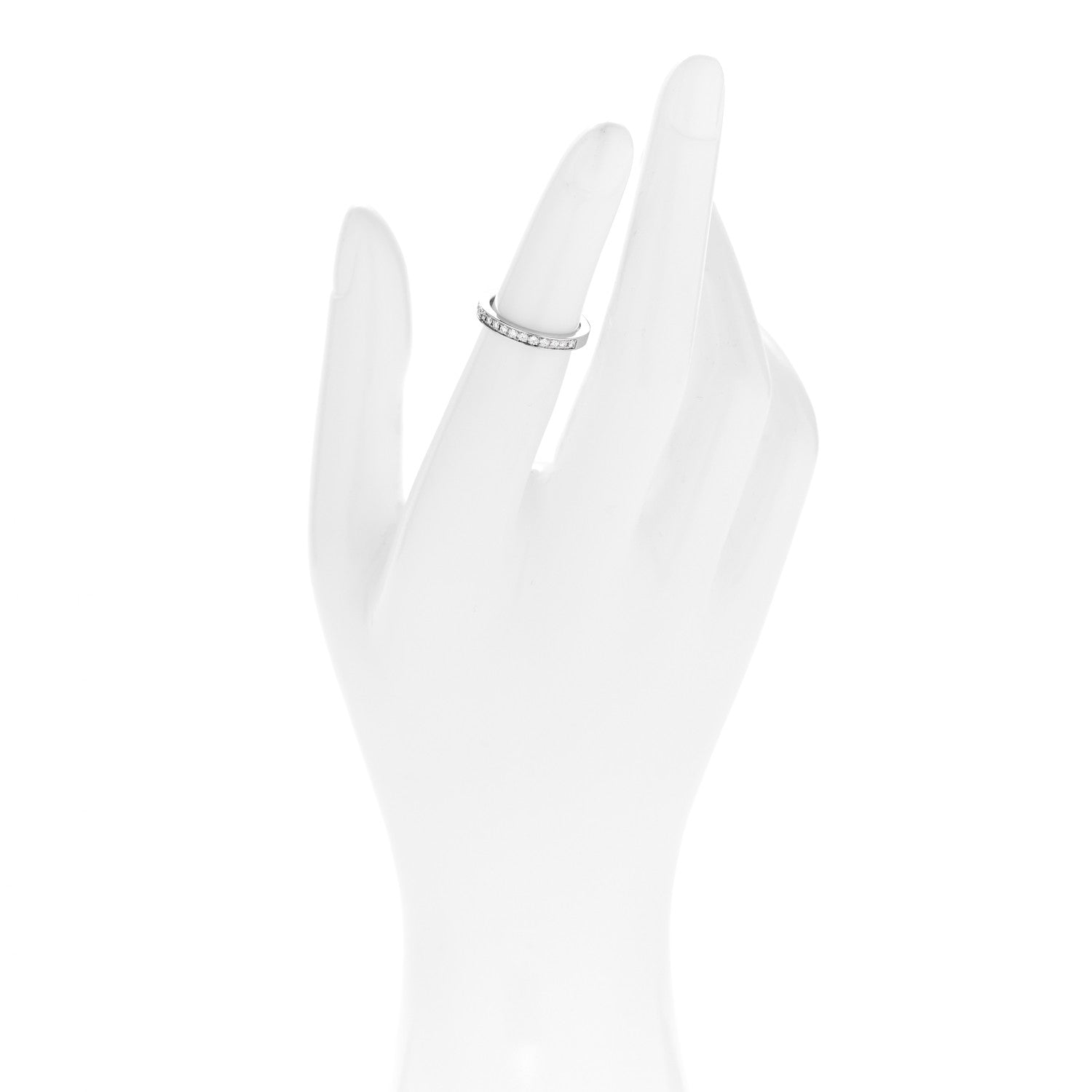 Bulgari Platinum Diamond Dedicata A Venezia Wedding Band Ring 46 3.75 2 of 4