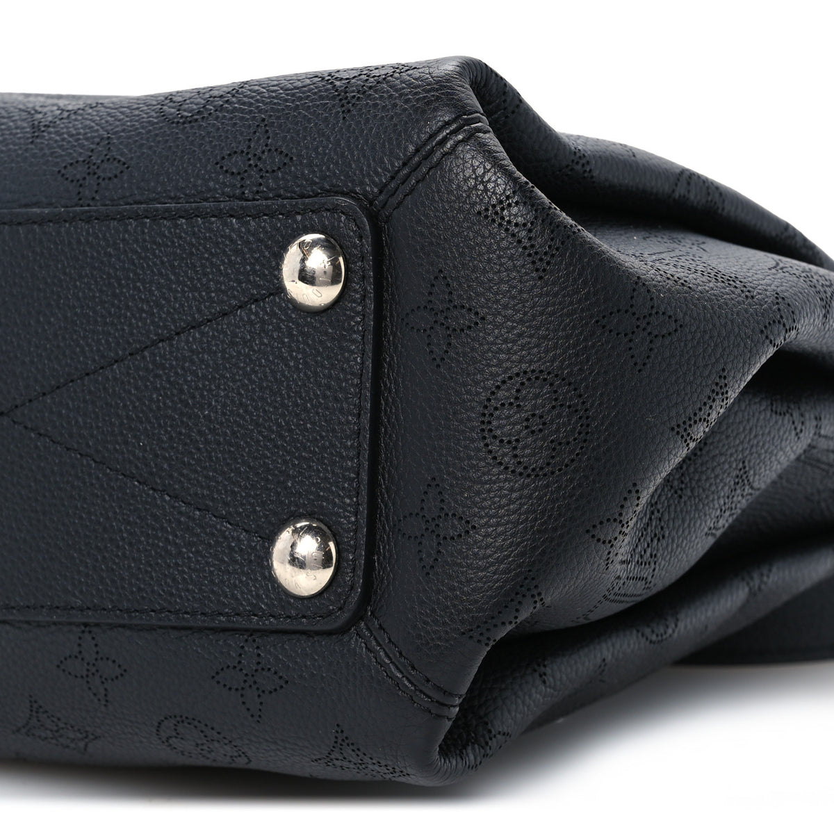 Louis Vuitton Mahina Babylone Chain BB Black 9 of 9