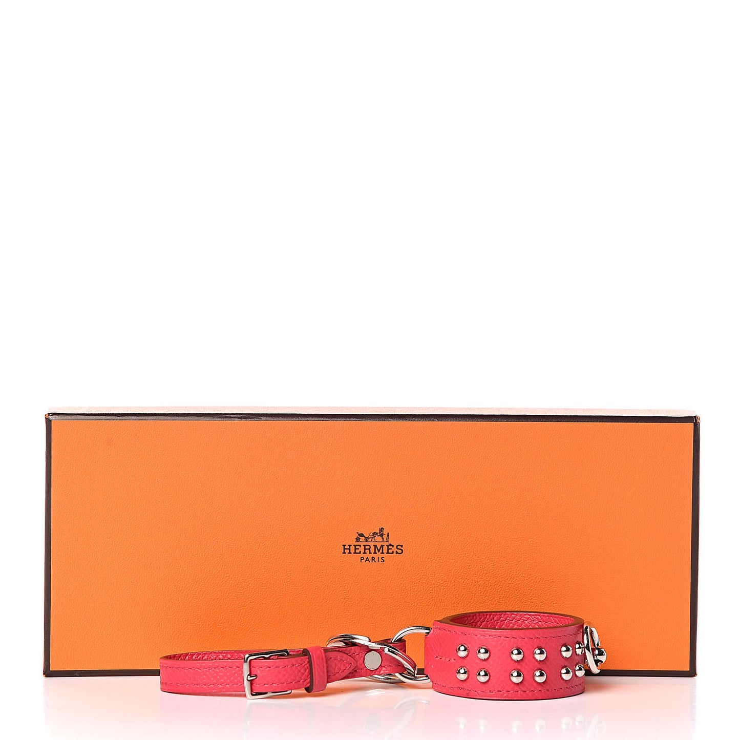 Epsom Collier de Chien Anneau Key Holder Rose Extreme