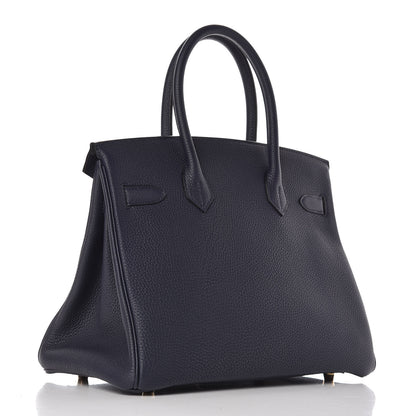 Hermes Togo Birkin 30 Bleu Nuit 3 of 34