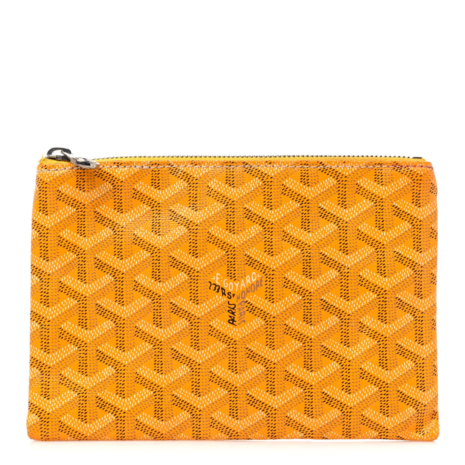 Goyard Goyardine Senat Pochette PM Yellow 1 of 11