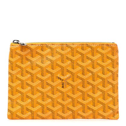 Goyard Goyardine Senat Pochette PM Yellow 1 of 11