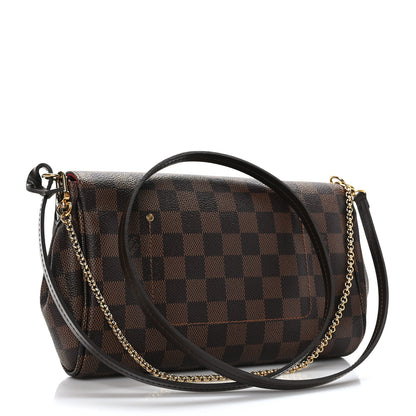 Louis Vuitton Damier Ebene Favorite MM 2 of 9