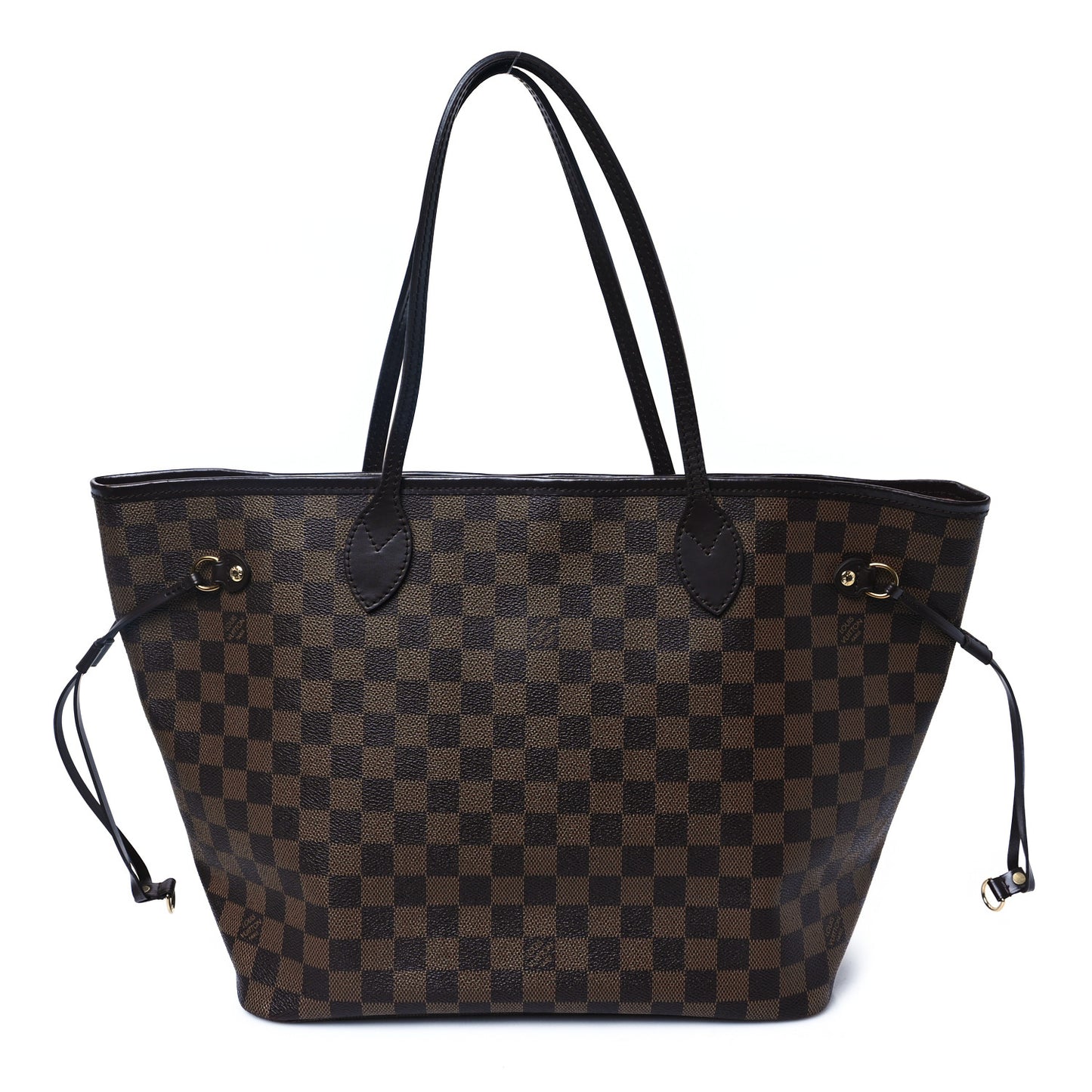 Damier Ebene Neo Neverfull MM Rose Ballerine
