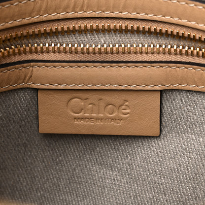 Chloe Suede Calfskin Medium Marcie Double Carry Sunflower Yellow 6 of 11
