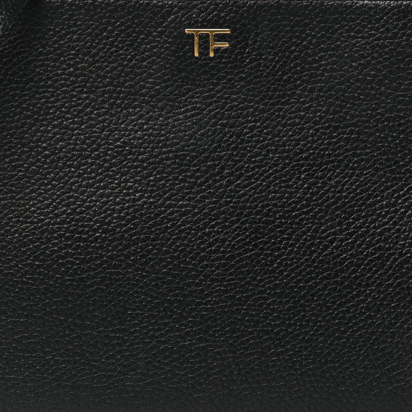 Pebbled Calfskin Triple Zip Crossbody Bag Black
