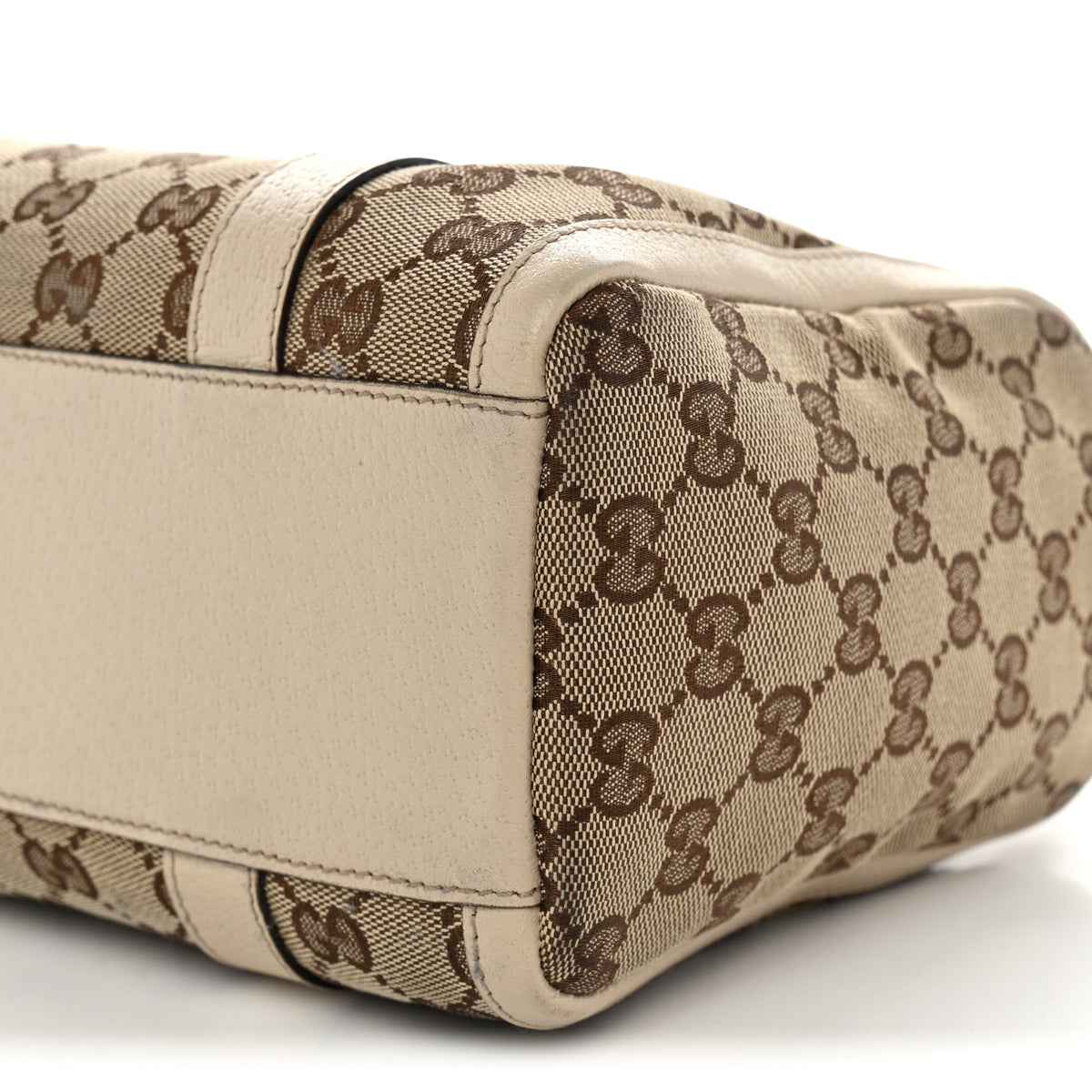 Gucci Monogram Small Abbey Boston Off White 10 of 13