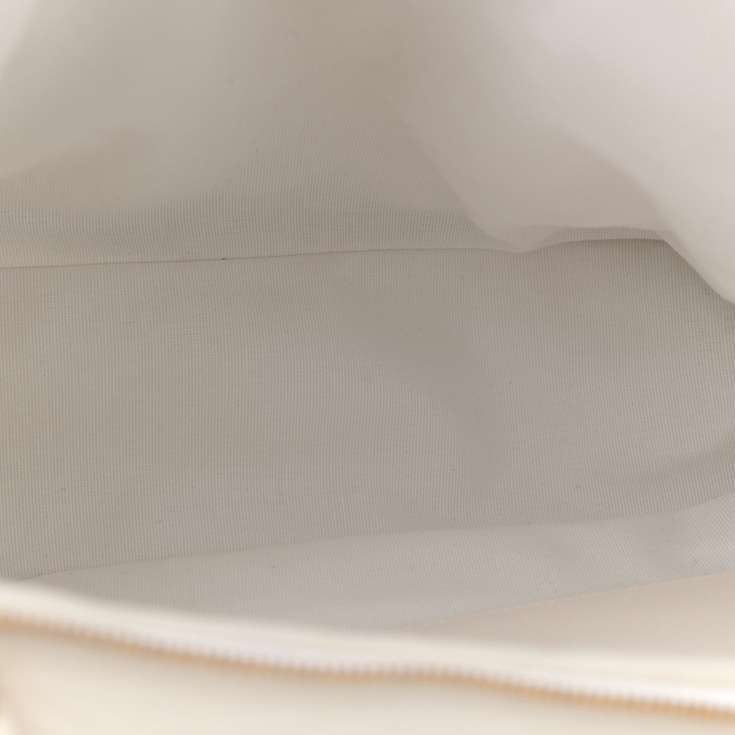 Chanel Aged Calfskin Quilted Double Sided Bowling Bag White 5 of 13