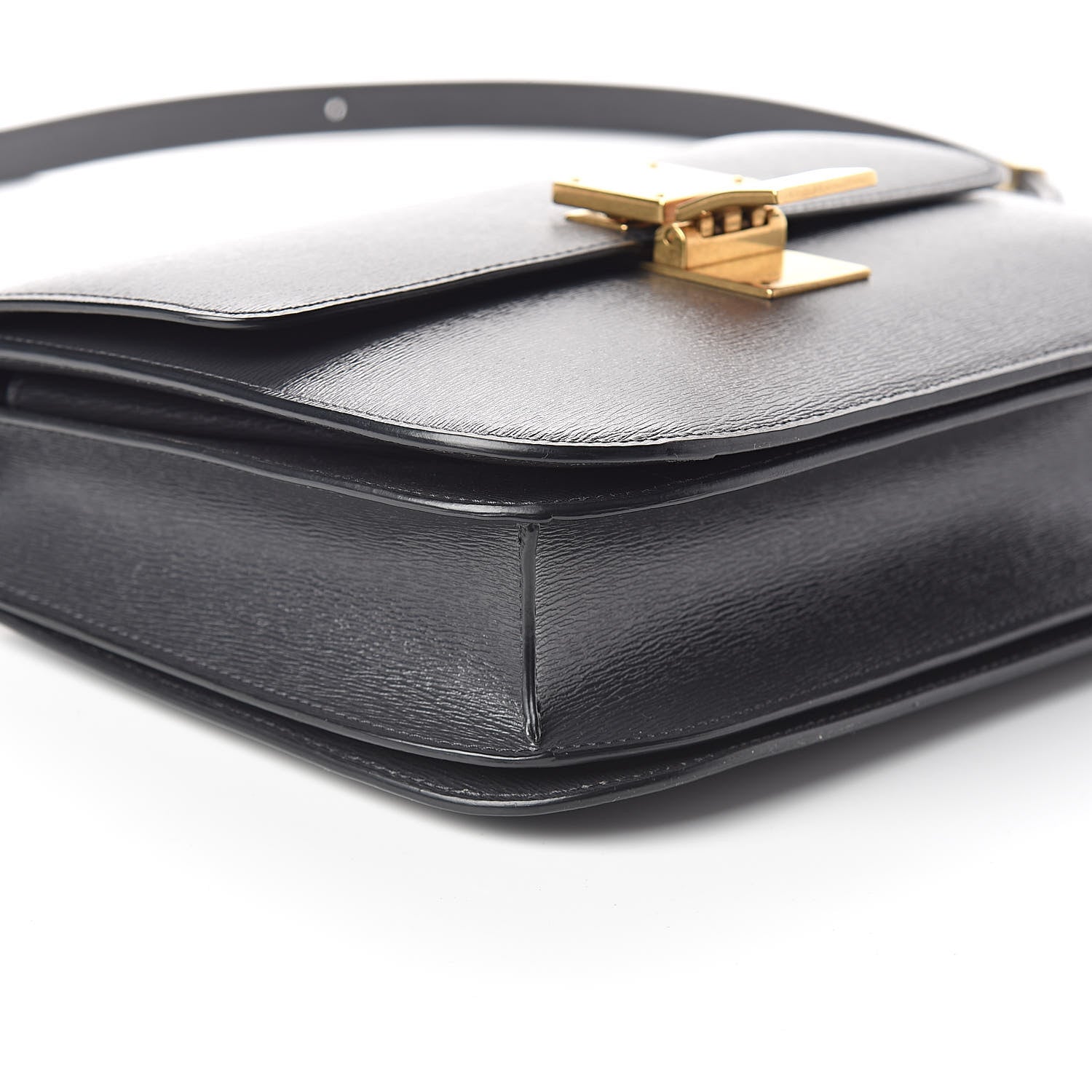 Celine Liege Calfskin Medium Classic Box Flap Bag Anthracite 8 of 9