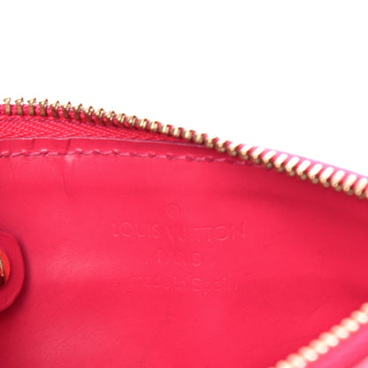 Louis Vuitton Vernis Key Pouch Hot Pink 5 of 10