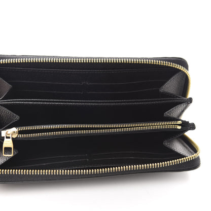 Louis Vuitton Empreinte Zippy Wallet Black 5 of 7