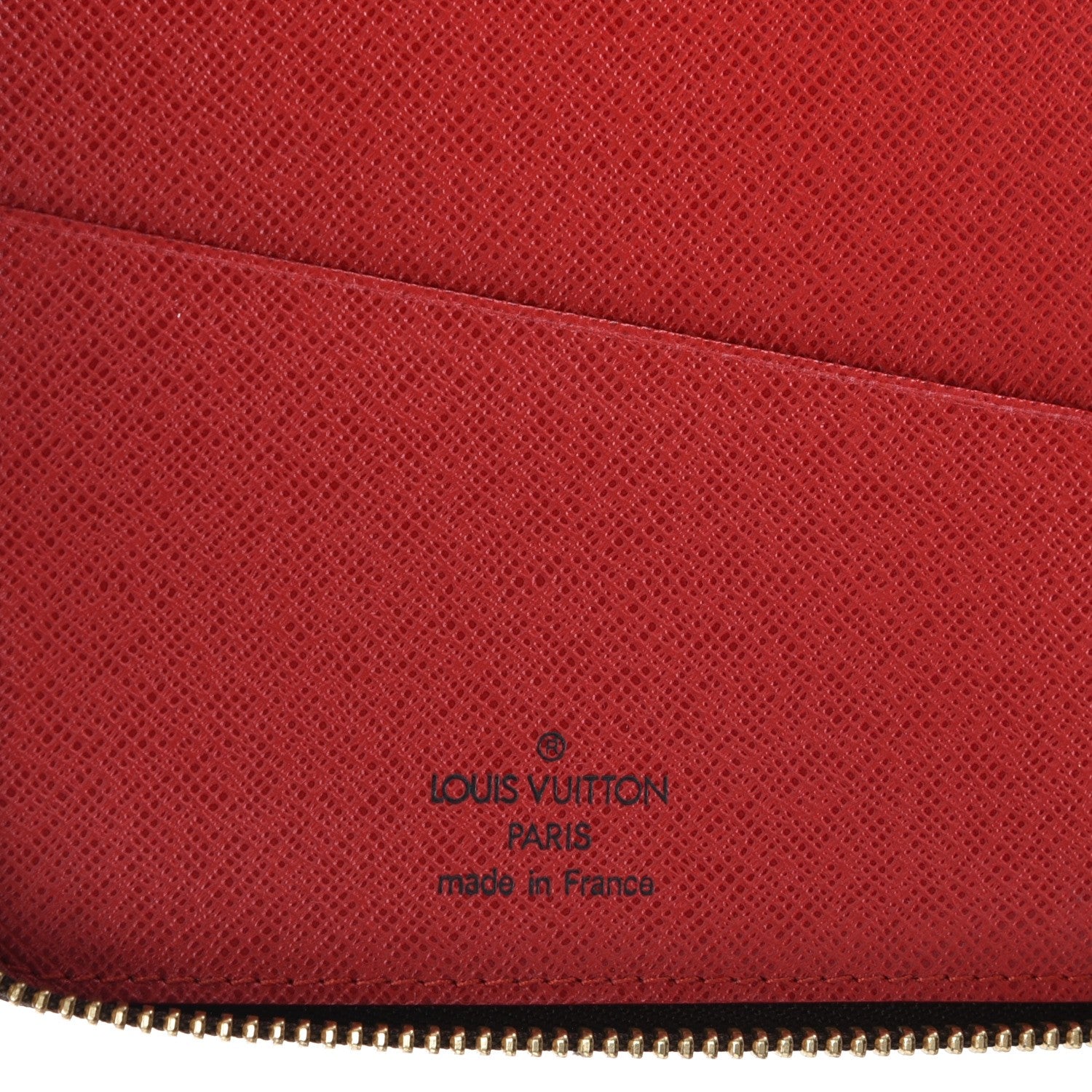 Louis Vuitton Monogram Organizer de Voyage Travel Organizer Red 6 of 9