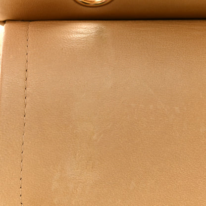 Chanel Lambskin Quilted Medium Double Flap Beige 11 of 14