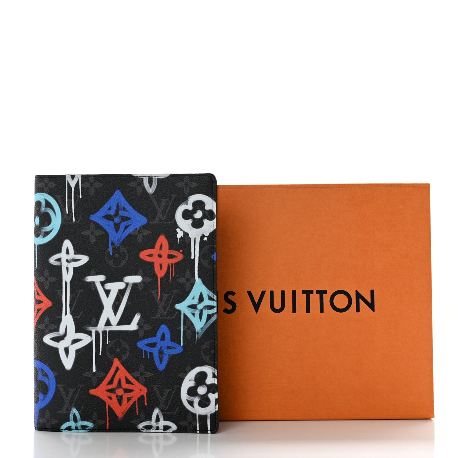 Louis Vuitton Monogram Eclipse LV Graffiti Auguste Notebook Cover Multicolor 7 of 7