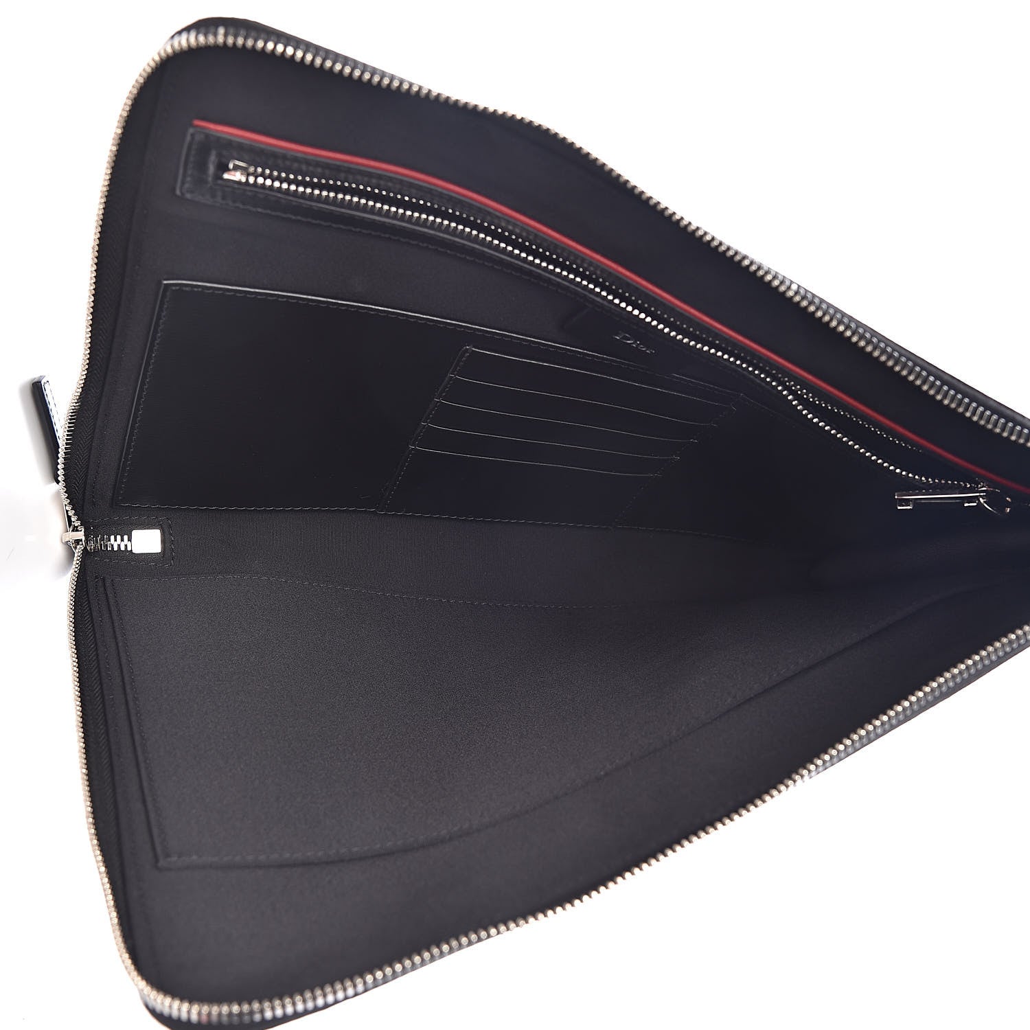 Christian Dior Homme Monogram Pochette Black 5 of 7