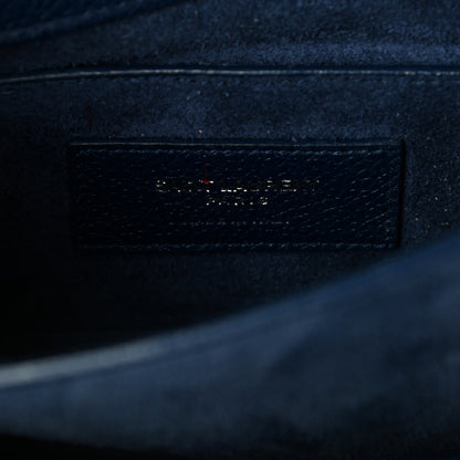Saint Laurent Grained Calfskin Small Monogram Sunset Marinette 6 of 11