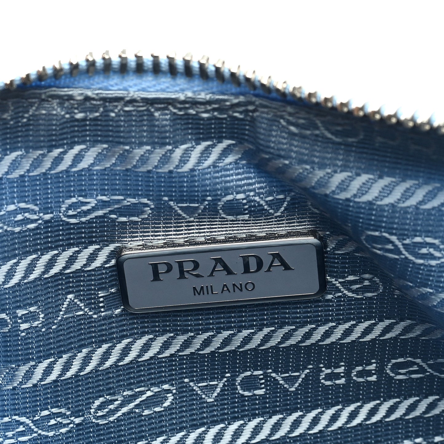 Re-Nylon Saffiano Mini Re-Edition 2005 Bag Astrale