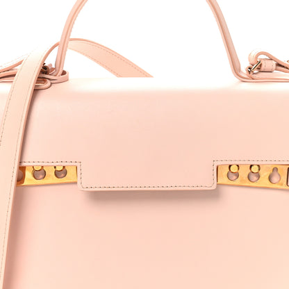 Delvaux Calfskin MM Tempete Satchel Light Pink 8 of 10