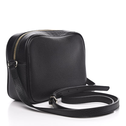 Gucci Pebbled Calfskin Small Soho Disco Bag Black 2 of 9