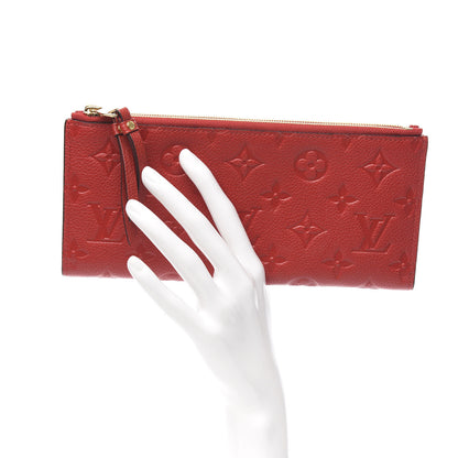 Louis Vuitton Empreinte Adele Wallet Cherry 2 of 6