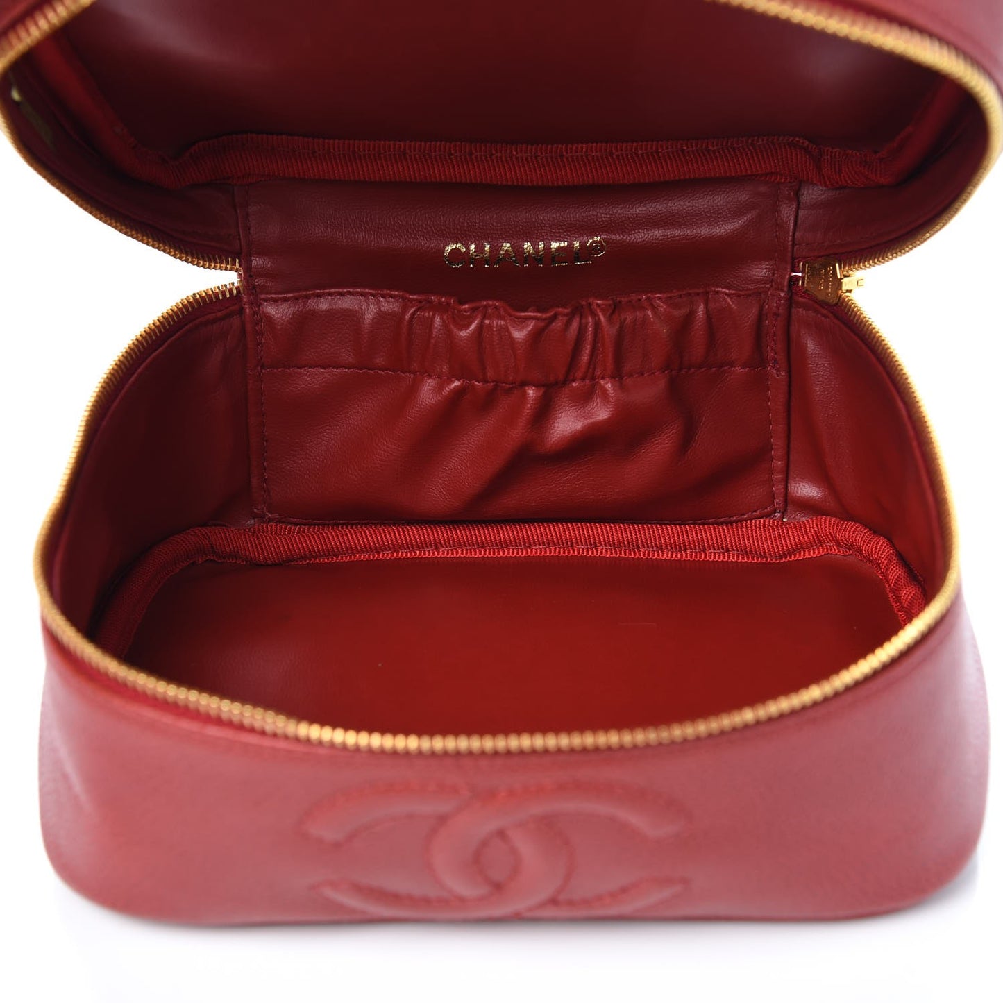 Caviar Vanity Cosmetic Case Red
