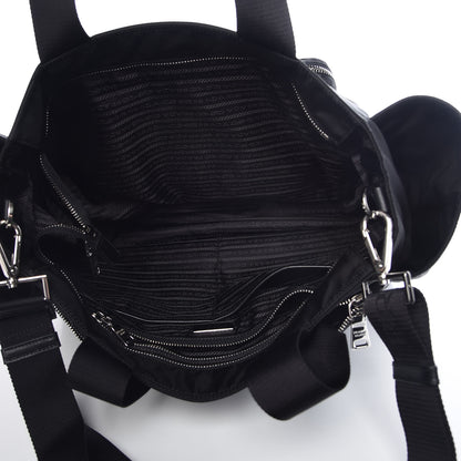 Prada Nylon Vela Baby Bag Black 7 of 14