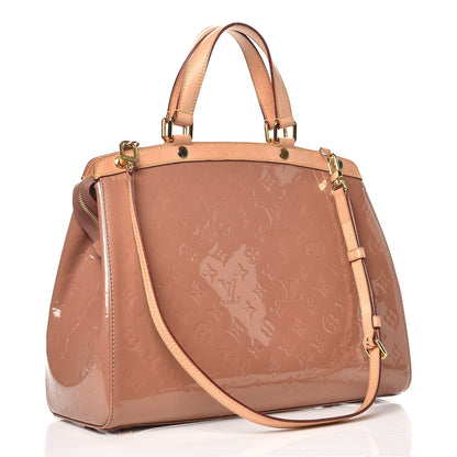 Louis Vuitton Vernis Brea GM Rose Velours 4 of 10