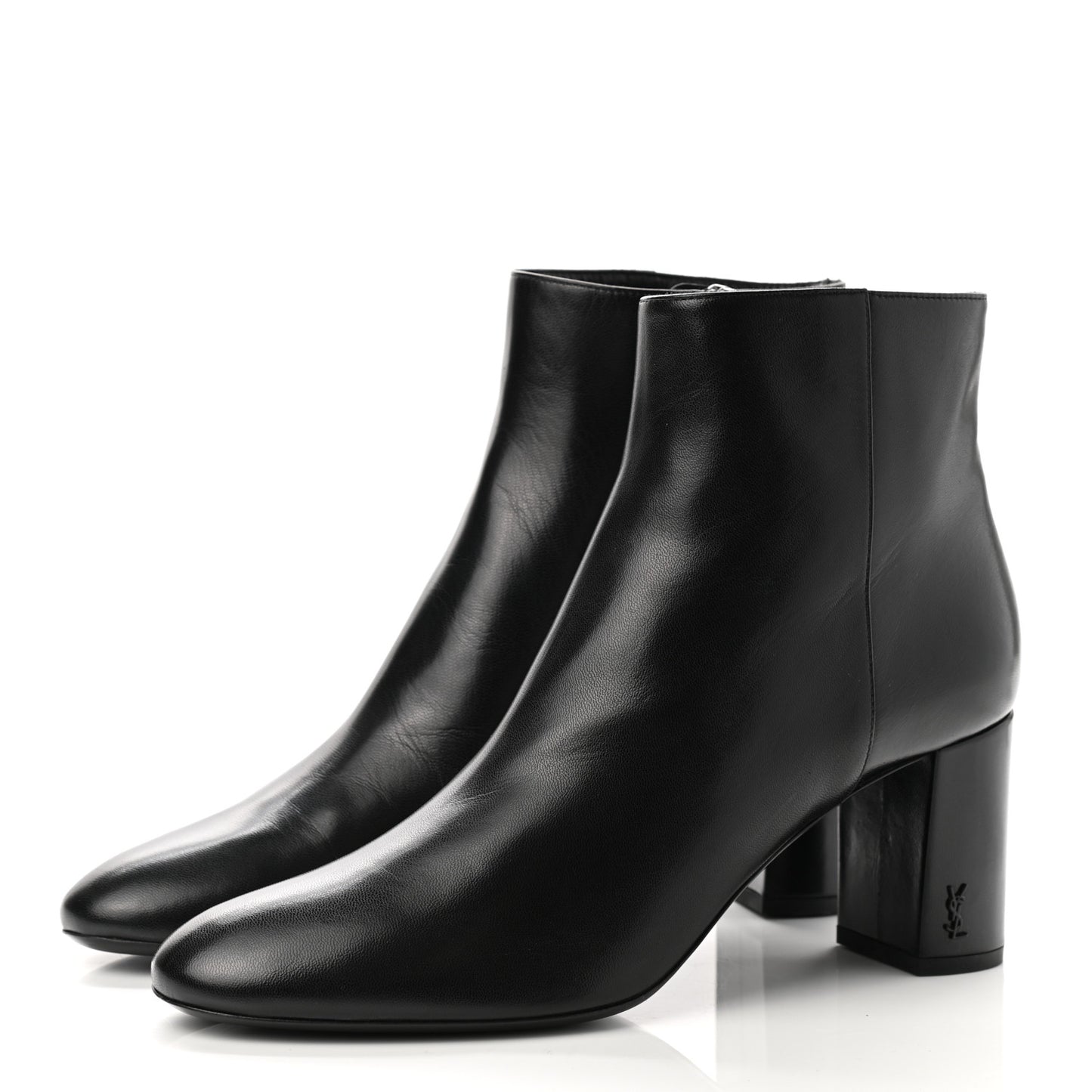 Nappa Vendome Loulou Ankle Zip Boot 40.5 Black