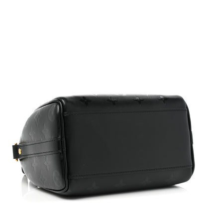 Louis Vuitton Monogram Ink Speedy BB Black 4 of 8