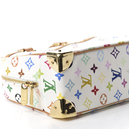 Louis Vuitton Monogram Multicolor Trouville White 6 of 9