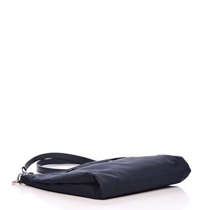 Prada Tessuto Nylon Saffiano Crossbody Bag Baltico 4 of 10