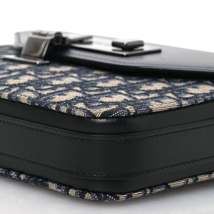 Christian Dior Oblique Smooth Calfskin Messenger Beige Black 10 of 13