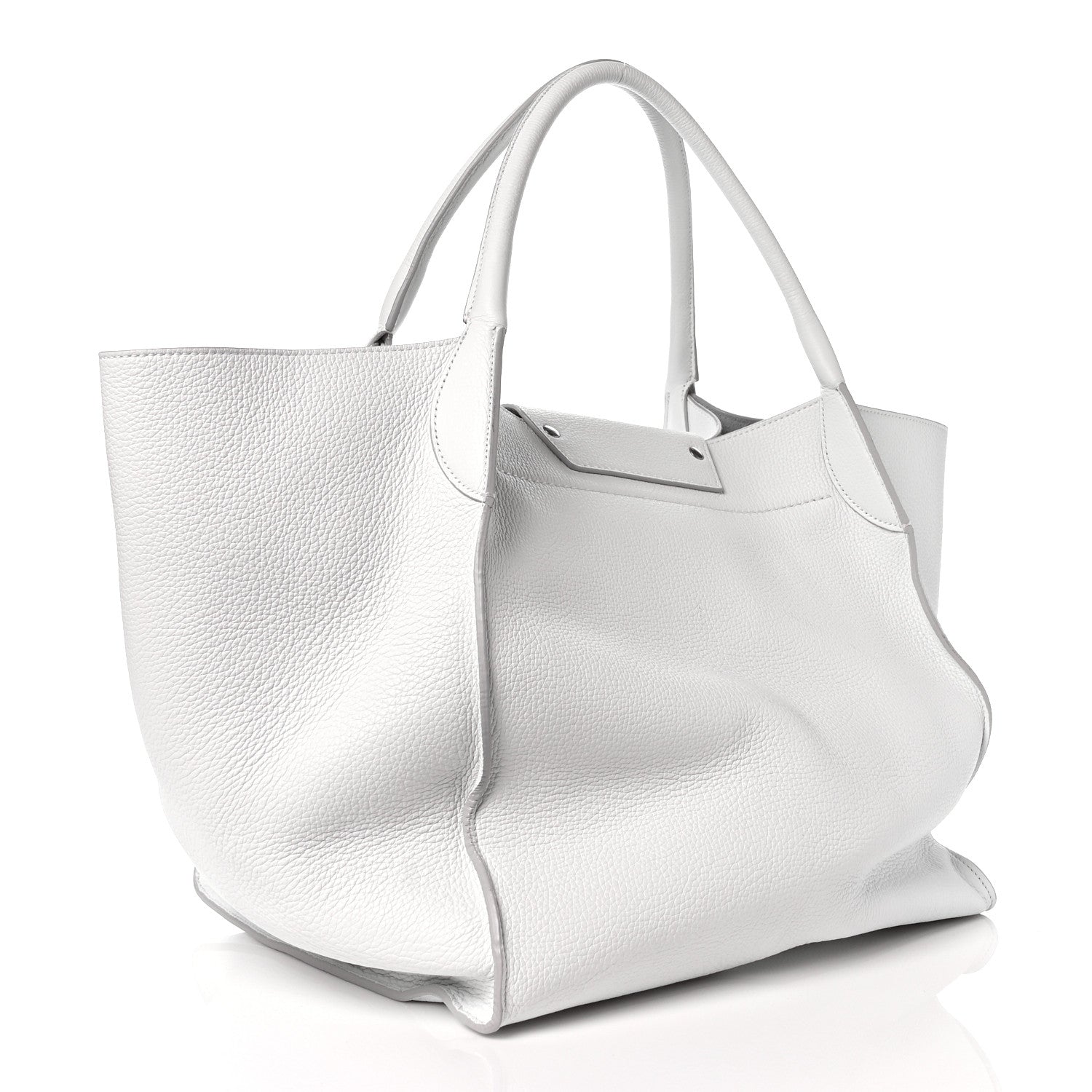Celine Supple Grained Calfskin Small Big Bag White 2 of 9