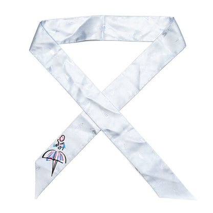 Fendi Silk Jacquard Bamboline Wrappy Bandeau Artico 1 of 6