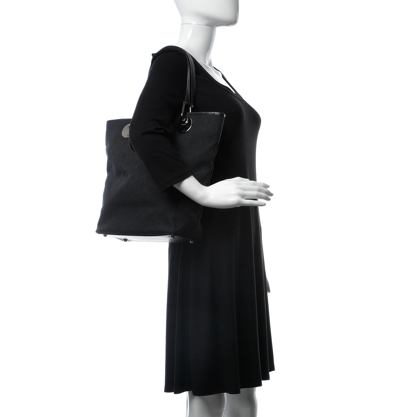 Monogram Large Eclipse Tote Black