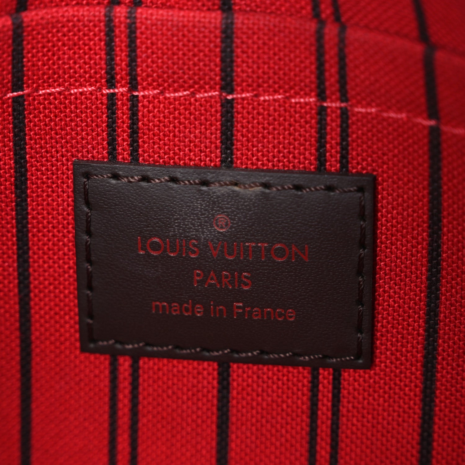 Louis Vuitton Damier Ebene Neverfull MM GM Pochette 6 of 7