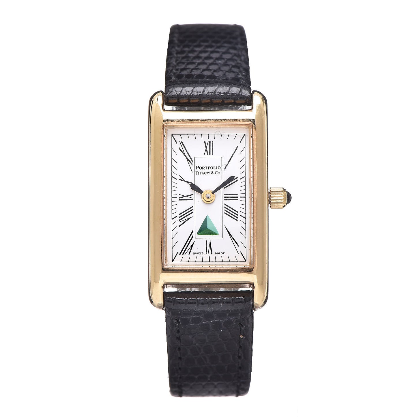 Stainless Steel Lizard 16mm Portfolio Quartz Watch