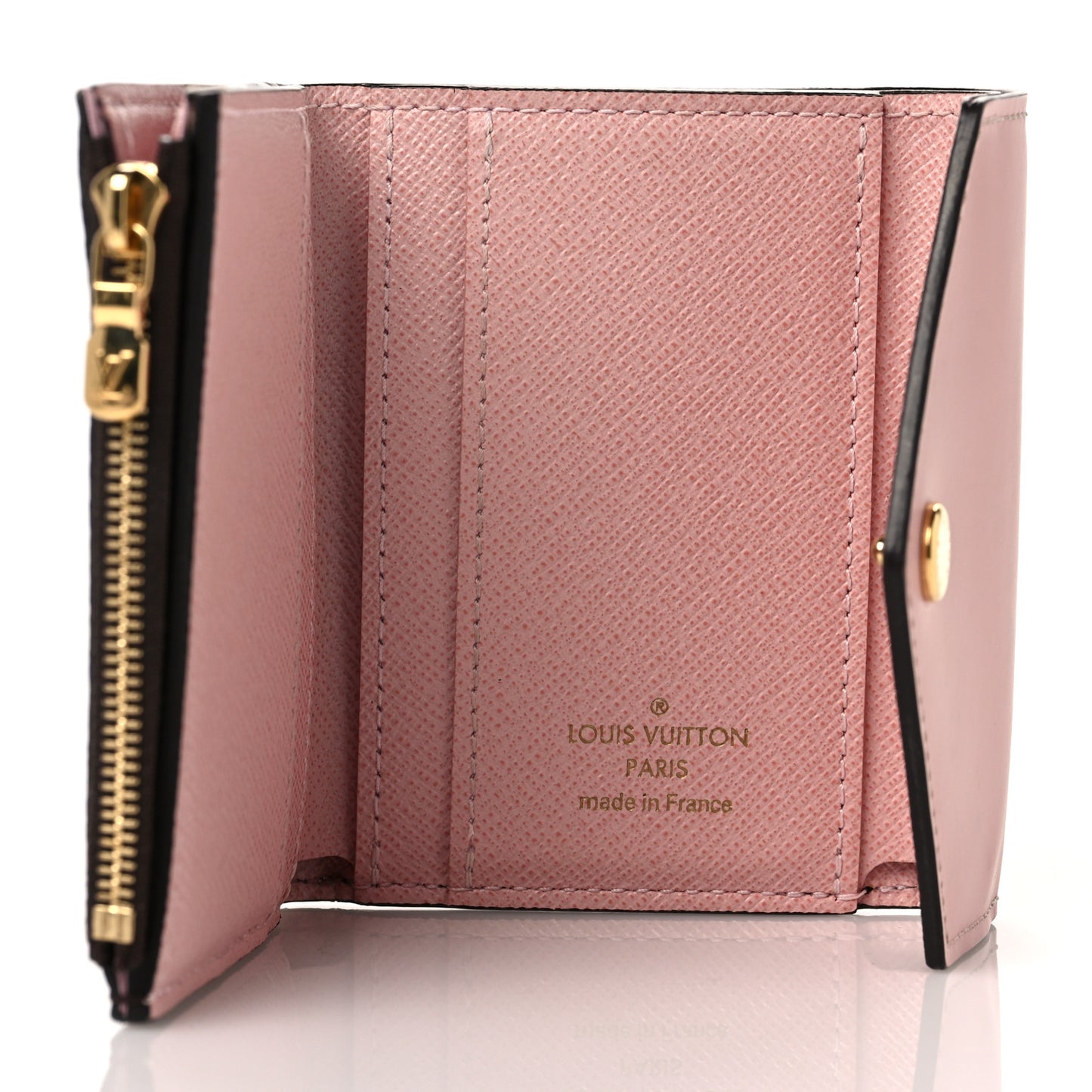 Monogram Zoe Wallet Rose Ballerine