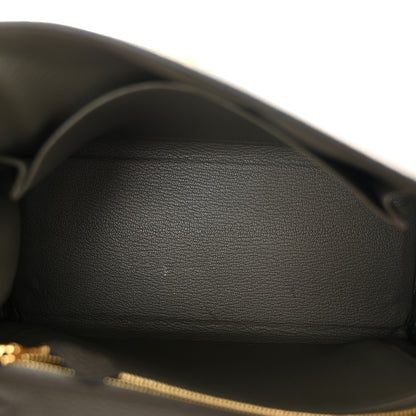 Hermes Togo Kelly Retourne 25 Vert De Gris 5 of 12