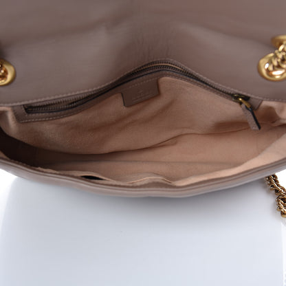 Gucci Calfskin Matelasse Medium GG Marmont Shoulder Bag Porcelain Rose 7 of 16