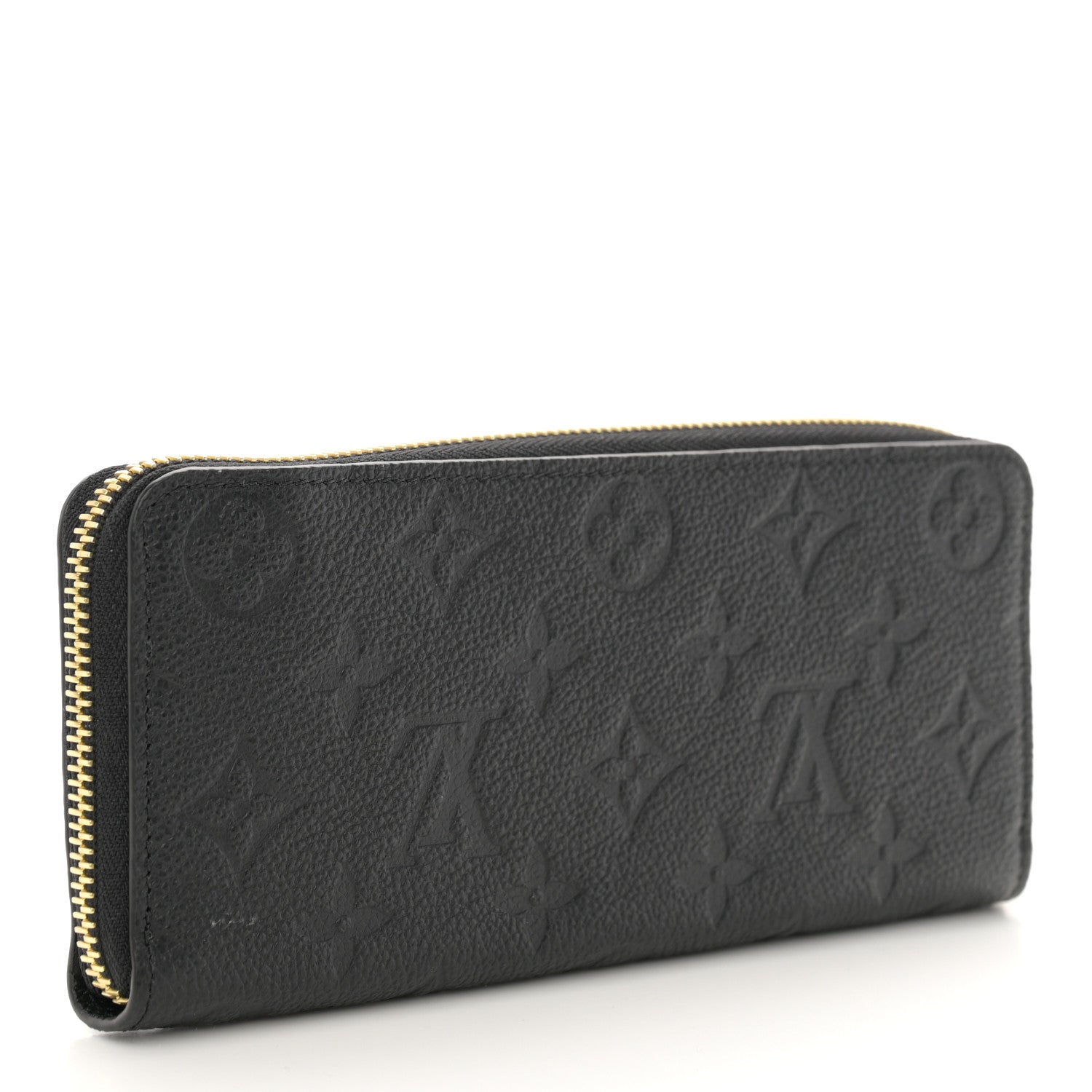 Louis Vuitton Empreinte Clemence Wallet Black 3 of 7