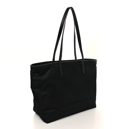 Prada Tessuto Nylon Logo Tote Black 3 of 11